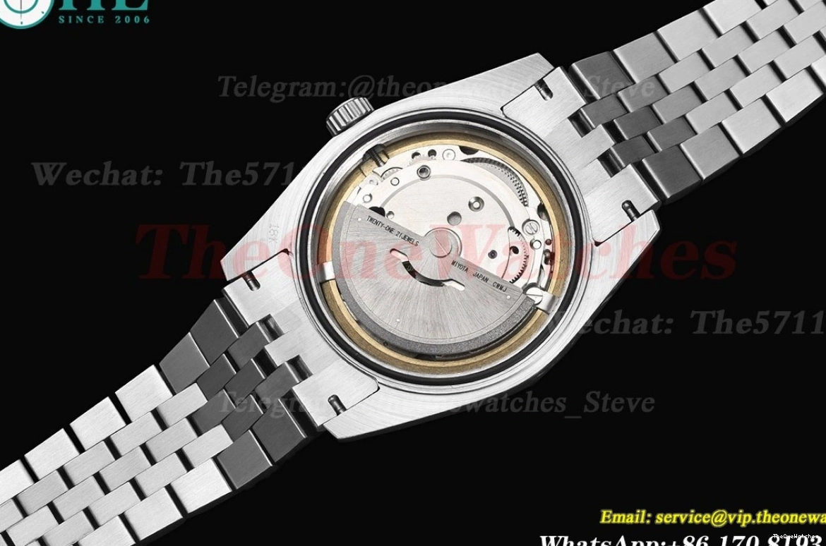 MY8215 Datejust Rmn White GDF SS 36mm SS 126234 Jub 0120